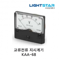 광성계측기 교류전류계 KAA-68 80×66×Φ53 2.5급 이중지침무 오버스케일 사용안함