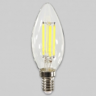 비츠온 컬러 촛대구 LED 에코A 4W E14 옐로우 KC I40252
