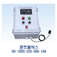 런전자 RD-1000-220-30A-10A 온도(히터,휀) 습도(가습,제습)제어 콘트롤박스