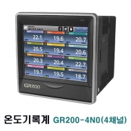 한영넉스 GR200-4N0 (4채널) 그래픽 온도기록계 추가구매 검교정(1회로)