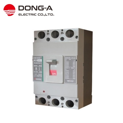 동아차단기 DB404C 350A 400AF 경제형 배선용차단기 MCCB