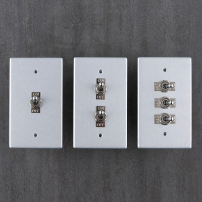 인테리어빈티지스위치 토글  블랙 골드 실버 3종 택1