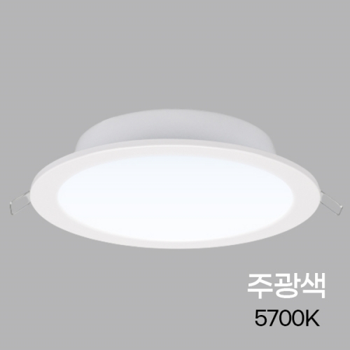 LED 그린티 비상 152mm(6인치) 상시 15W 비상 5W 주광색 KC 다운라이트 I393436
