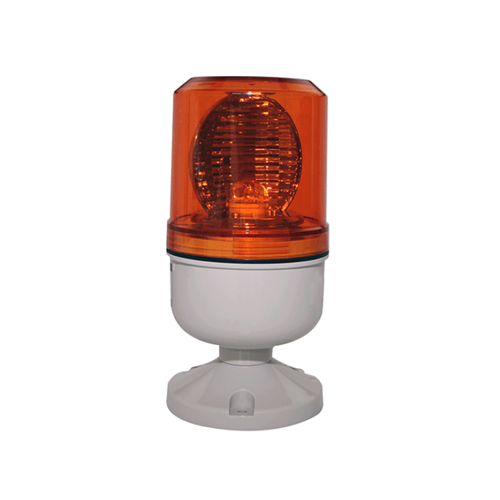 한영넉스 T084-FAA11Y-M(LED) 황색 AC 110-220V 원형 회전점등 회전 경광등