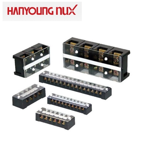 한영넉스 고정식 단자대 HYT-604 60A 4P M6 Ø5 600V
