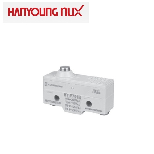 한영넉스 HY-P701B 단버튼 스프링단누름버튼형 마이크로 스위치