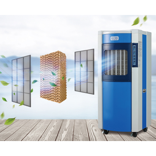 시즈오카한성 RKF406α-E RKF406-E친환경 공기청정 이동식 대용량 산업용 공장용 냉풍기